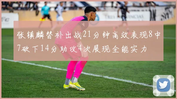 张镇麟替补出战21分钟高效表现8中7砍下14分助攻4次展现全能实力