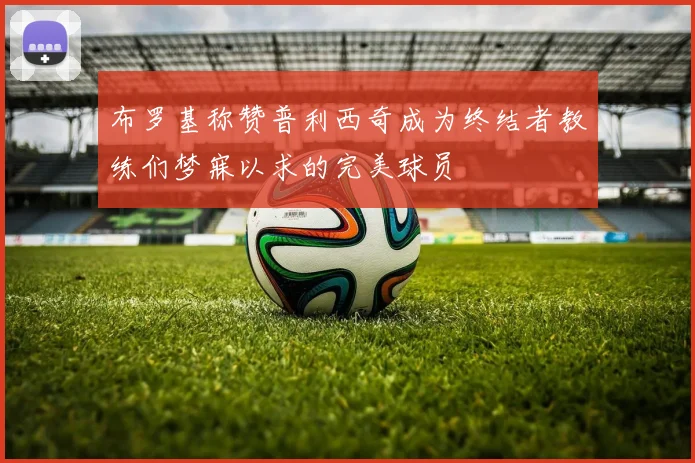 布罗基称赞普利西奇成为终结者教练们梦寐以求的完美球员